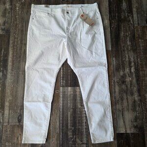 Levi's White Women's 721 High-rise Skinny Jeans 22W M